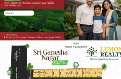 Royal Plots - Vellore - DTCP