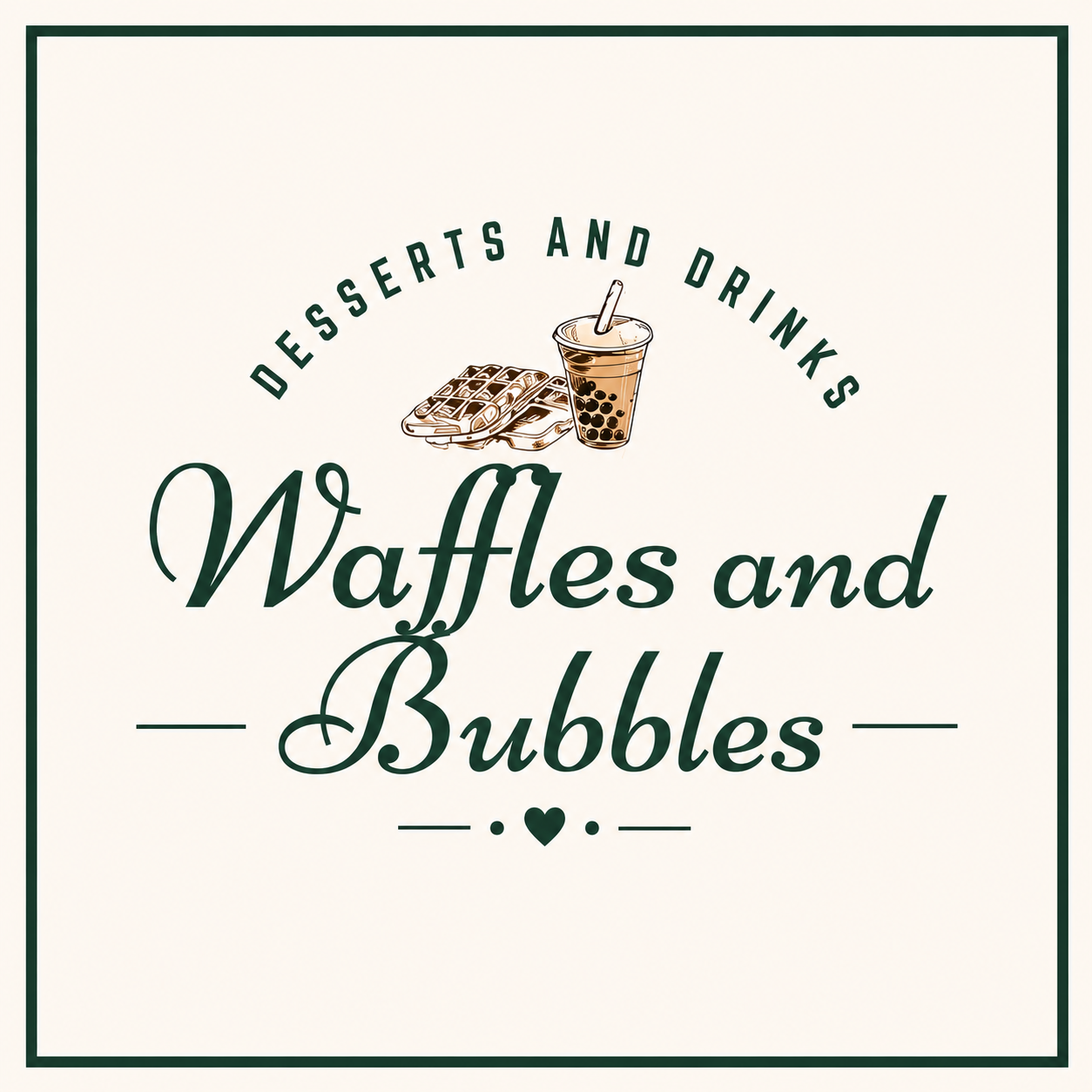 WAFFLES AND BUBBLES